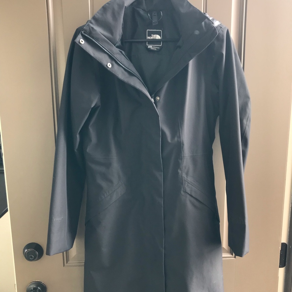 North face rain parka
